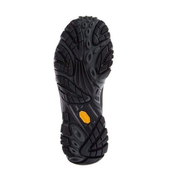 NWT Merrell Mens MOAB Advetnure Lace Up Hiking Shoe Size 8.5 Black $159 1SH6 - Picture 2 of 5